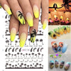 2Pcs Tropical Style Summer Palm Tree Design Nail Stickers Coconut Tree Water Transfer Paper Nail Decals DIY Nail Art Decor