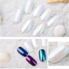 7pc Pearl Nail Glitter Brush Set Rub Dipping Powder for Nails Manicure Holographic Mirror Mermaid Gold Blue Nail Dust