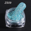 Holographic Nail Glitter Laser Shiny Nail Art Sequins Silver Diamond Powder Dust Gel Nail Polish Manicure Decor