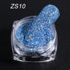 Holographic Nail Glitter Laser Shiny Nail Art Sequins Silver Diamond Powder Dust Gel Nail Polish Manicure Decor