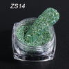 Holographic Nail Glitter Laser Shiny Nail Art Sequins Silver Diamond Powder Dust Gel Nail Polish Manicure Decor