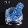 Holographic Nail Glitter Laser Shiny Nail Art Sequins Silver Diamond Powder Dust Gel Nail Polish Manicure Decor