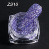 Holographic Nail Glitter Laser Shiny Nail Art Sequins Silver Diamond Powder Dust Gel Nail Polish Manicure Decor