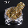 Holographic Nail Glitter Laser Shiny Nail Art Sequins Silver Diamond Powder Dust Gel Nail Polish Manicure Decor