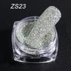 Holographic Nail Glitter Laser Shiny Nail Art Sequins Silver Diamond Powder Dust Gel Nail Polish Manicure Decor