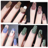 Holographic Nail Glitter Laser Shiny Nail Art Sequins Silver Diamond Powder Dust Gel Nail Polish Manicure Decor