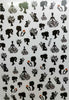3D Nail Art Stickers Bohemia Gary Flowers Image Nails Stickers for Nails Sticker Decorations Manicure