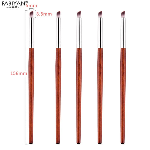 Nail Art Mermaid Brush Gradient French Moon Shading Pen Painting Drawing Tips Acrylic Gel UV Polish Design Manicure Tools