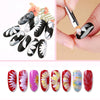 8PC/Set DIY Nail Brush Nail Painting Brush Various Shapes Nail Designs Draw Lines Flowers Patterns Manicure Pen Nail Art Tool