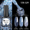 UR SUGAR 7.5ml Disco Reflective Cat Magnetic Gel Nail Polish Auroras Laser Glitter Sequins Soak Off UV Nails Art Gel