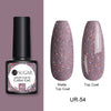 UR SUGAR 7.5ml Disco Reflective Cat Magnetic Gel Nail Polish Auroras Laser Glitter Sequins Soak Off UV Nails Art Gel