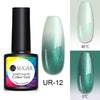UR SUGAR Thermal Gel Nail Polish Soak Off UV Gel Polish Temperature Color-changing  Gel Glitter Varnish Nail Art
