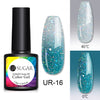 UR SUGAR Thermal Gel Nail Polish Soak Off UV Gel Polish Temperature Color-changing  Gel Glitter Varnish Nail Art
