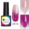 UR SUGAR Thermal Gel Nail Polish Soak Off UV Gel Polish Temperature Color-changing  Gel Glitter Varnish Nail Art