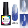 UR SUGAR Thermal Gel Nail Polish Soak Off UV Gel Polish Temperature Color-changing  Gel Glitter Varnish Nail Art