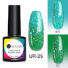 UR SUGAR Thermal Gel Nail Polish Soak Off UV Gel Polish Temperature Color-changing  Gel Glitter Varnish Nail Art