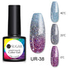 UR SUGAR Thermal Gel Nail Polish Soak Off UV Gel Polish Temperature Color-changing  Gel Glitter Varnish Nail Art