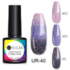 UR SUGAR Thermal Gel Nail Polish Soak Off UV Gel Polish Temperature Color-changing  Gel Glitter Varnish Nail Art