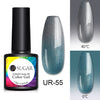 UR SUGAR Thermal Gel Nail Polish Soak Off UV Gel Polish Temperature Color-changing  Gel Glitter Varnish Nail Art