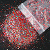 Holographic Mixed Hexagon Shape Chunky Nail Glitter Sequins Sparkly Flakes Slices Manicure