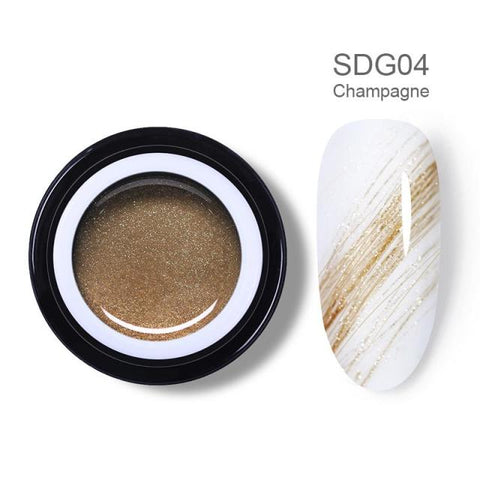 BORN PRETTY Spider Nail Gel Creative Wire Drawing Gel Varnish Point To Line Pulling Silk Painting UV Gel Spider Nail Gel Polish