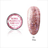 Glitter UV Gel Nail Polish Super Shining Platinum Paint Nail Gel Varnish Semi Permanent Hybrid Nail Art Led Gel Polish