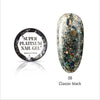 Glitter UV Gel Nail Polish Super Shining Platinum Paint Nail Gel Varnish Semi Permanent Hybrid Nail Art Led Gel Polish