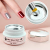 Sliver Gel Base Metal Effect Line Gel Soak Off Led Glass Transparent Colors Gel Polish 5g