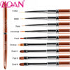 1PC Rose Gold UV Gel Brush Extension Liner Painting Brush Lines Liner Drawing Nail Brushes Nails Pen Manicure Nail Art Tools