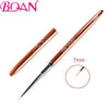1PC Rose Gold UV Gel Brush Extension Liner Painting Brush Lines Liner Drawing Nail Brushes Nails Pen Manicure Nail Art Tools