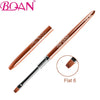 1PC Rose Gold UV Gel Brush Extension Liner Painting Brush Lines Liner Drawing Nail Brushes Nails Pen Manicure Nail Art Tools