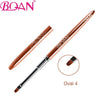 1PC Rose Gold UV Gel Brush Extension Liner Painting Brush Lines Liner Drawing Nail Brushes Nails Pen Manicure Nail Art Tools