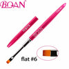 1PC Rose Gold UV Gel Brush Extension Liner Painting Brush Lines Liner Drawing Nail Brushes Nails Pen Manicure Nail Art Tools