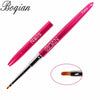 1PC Rose Gold UV Gel Brush Extension Liner Painting Brush Lines Liner Drawing Nail Brushes Nails Pen Manicure Nail Art Tools