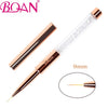 1PC Rose Gold UV Gel Brush Extension Liner Painting Brush Lines Liner Drawing Nail Brushes Nails Pen Manicure Nail Art Tools