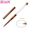 1PC Rose Gold UV Gel Brush Extension Liner Painting Brush Lines Liner Drawing Nail Brushes Nails Pen Manicure Nail Art Tools