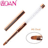 1PC Rose Gold UV Gel Brush Extension Liner Painting Brush Lines Liner Drawing Nail Brushes Nails Pen Manicure Nail Art Tools