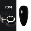 BORN PRETTY Glitter Sequins Gel Nail Polish Glow In The Dark Shining Soak Off UV Gel Polish Long-Lasting Nail Art Hybrid Varnish