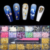 5000Pcs Super Set Multi-size Crystal AB Nail Rhinestones Drill pen Various Shapes 3D Nails Art Decorations Accessories