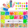 5000Pcs Super Set Multi-size Crystal AB Nail Rhinestones Drill pen Various Shapes 3D Nails Art Decorations Accessories