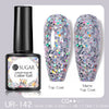 UR SUGAR Sparkling Gel Nail Polish Reflective Glitter Nail Gel Semi Permanent Nail Art Varnish For Manicures Need Base Top Coat