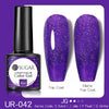 UR SUGAR Sparkling Gel Nail Polish Reflective Glitter Nail Gel Semi Permanent Nail Art Varnish For Manicures Need Base Top Coat