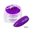 Neon Pigment Powder Fluorescence Nail Glitter Summer Charming Dust DIY Manicure Nail Art Paillettes Decoration