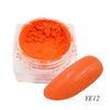 Neon Pigment Powder Fluorescence Nail Glitter Summer Charming Dust DIY Manicure Nail Art Paillettes Decoration