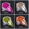 23pc Nail Glitter Set Magic Mirror Metal Powder Nail Chrome Pigment Gel Polishing Rose Gold Sliver Accessories Dust