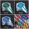 23pc Nail Glitter Set Magic Mirror Metal Powder Nail Chrome Pigment Gel Polishing Rose Gold Sliver Accessories Dust