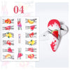 Summer Fruits 3D Nail Sticker Watermelon/Strawberry/Avocado Water Decals Slider For Manicure DIY  Nail Art Decoration