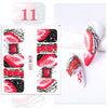 Summer Fruits 3D Nail Sticker Watermelon/Strawberry/Avocado Water Decals Slider For Manicure DIY  Nail Art Decoration