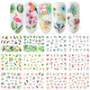 Nail Art Sticker Water Transfer Decals Set Slider Tattoo Foil Manicure Decoration Free shipping Butterfly Halloween Nail sticker
