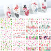 Nail Art Sticker Water Transfer Decals Set Slider Tattoo Foil Manicure Decoration Free shipping Butterfly Halloween Nail sticker